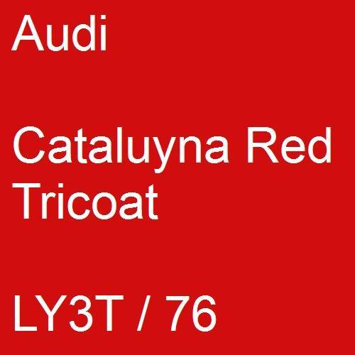 Audi, Cataluyna Red Tricoat, LY3T / 76.